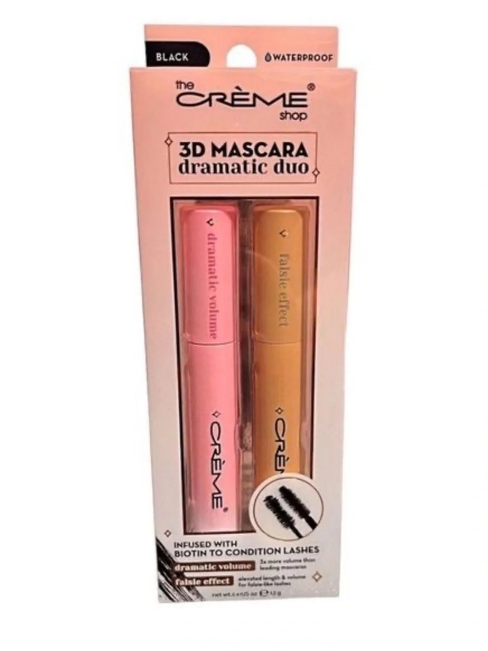 the CRÈME Shop 3D Mascara Dramatic Duo - NIB